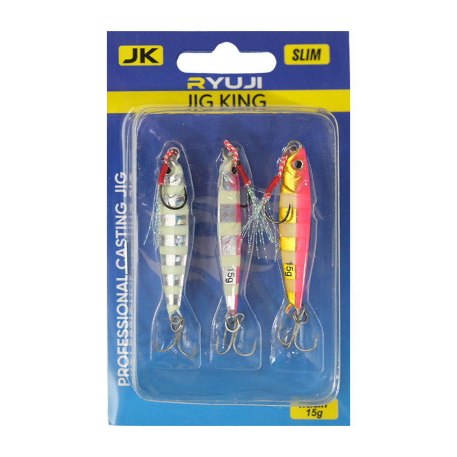 Küçük resim: Ryuji Jig King Zebra Mix 10gr (3 Adet)