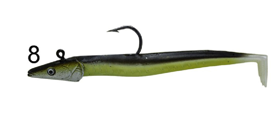 Captain 3071 Ultimate Sardine 12cm Levrek Silikonu 2'li Suni Yem Renk:08