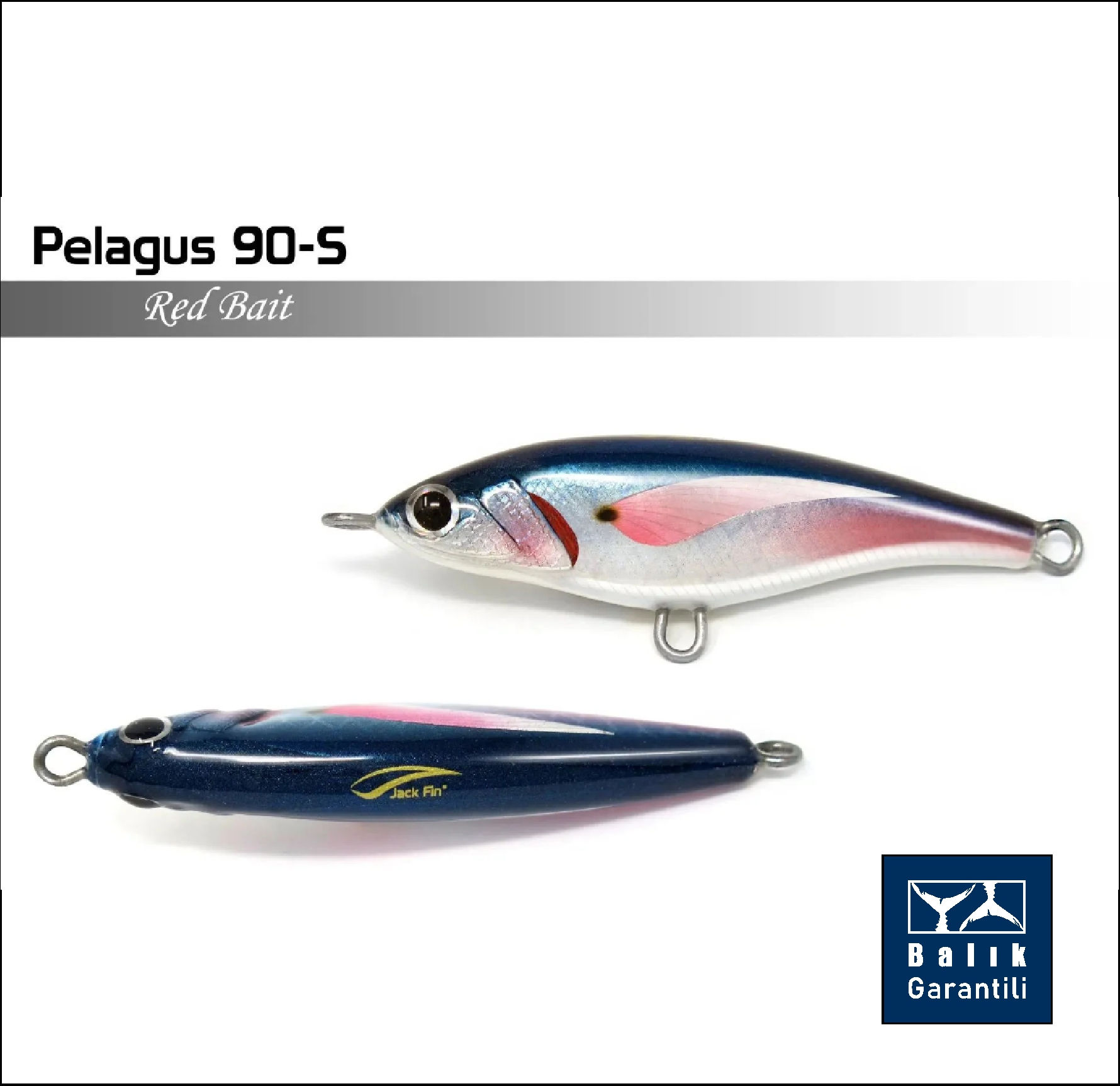 Jack Fin Pelagus 90-S Sahte Yem Red Bait
