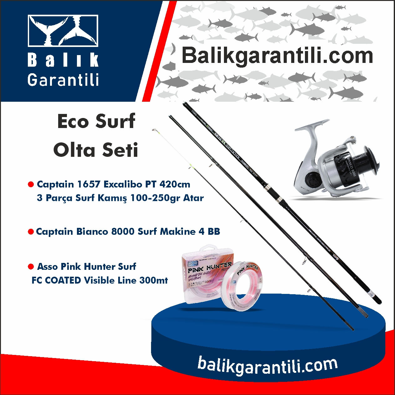  Eco Surf Olta Takımı Seti - 1