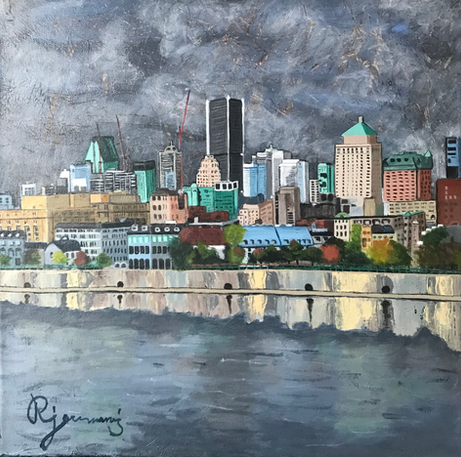 Painting Montreal in the Fall