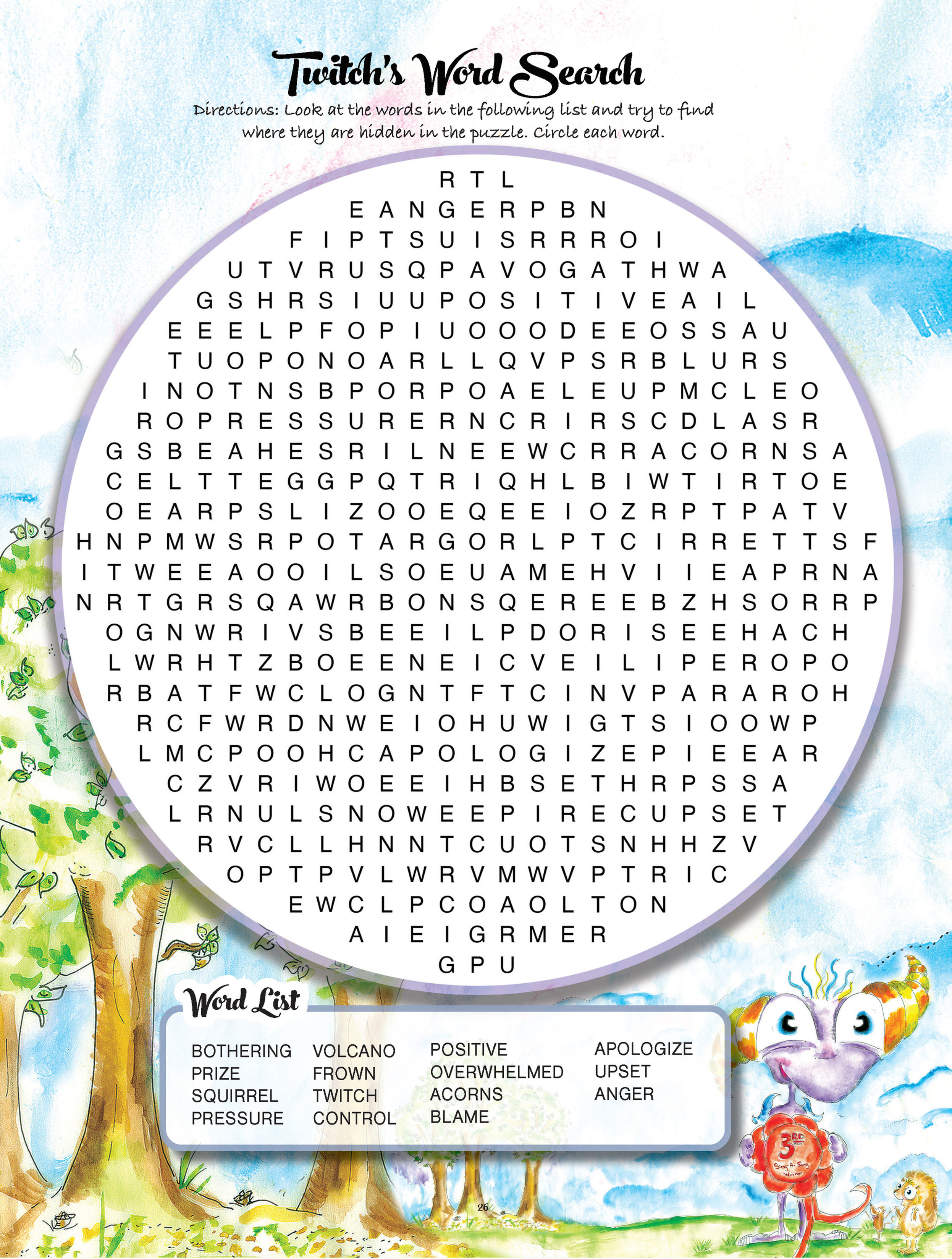 Twitch's Word Search