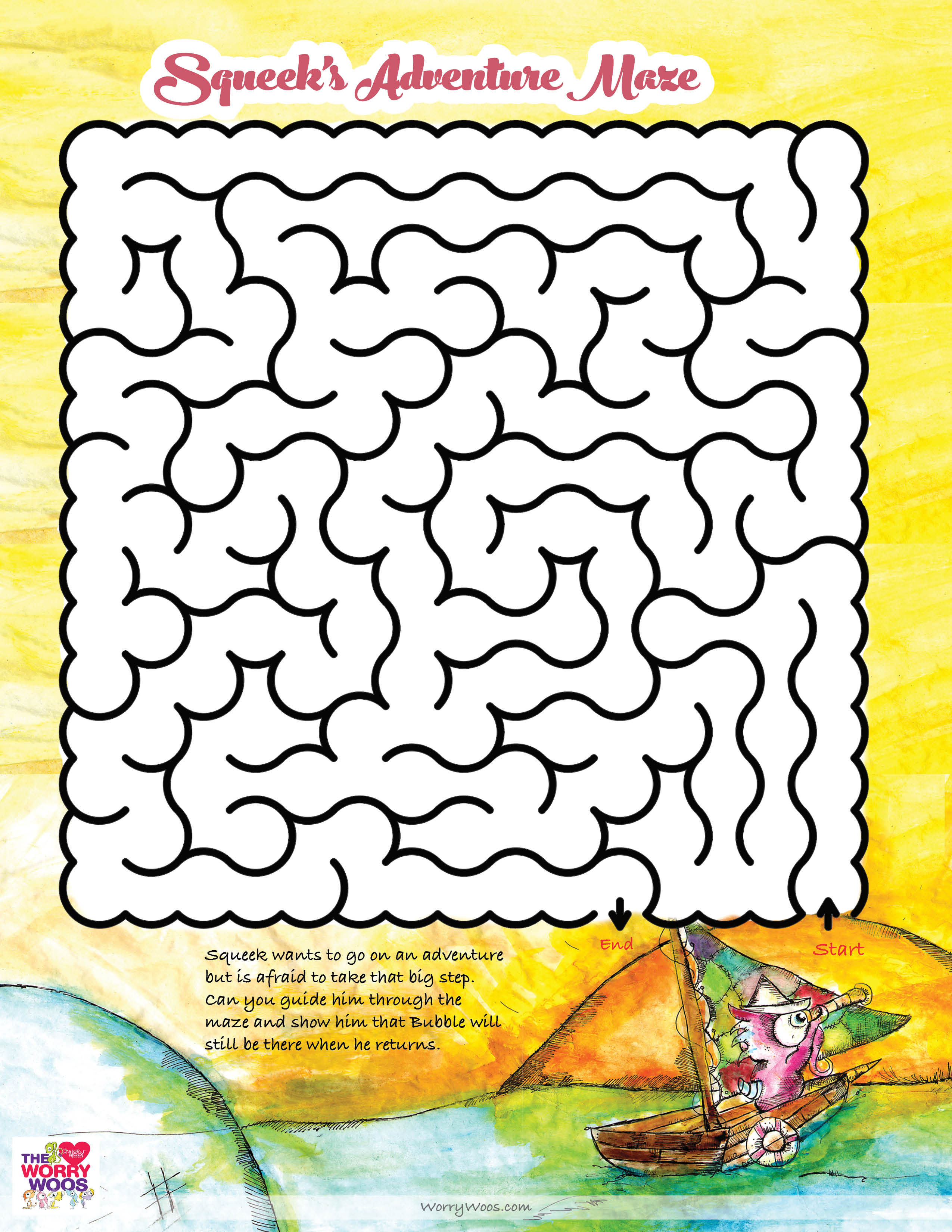 Squeek's Bravery Maze