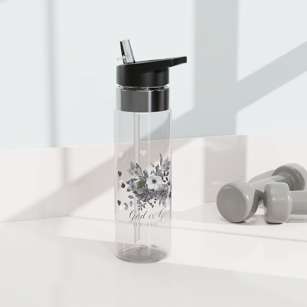 Miniatura: Floral Water Bottle, Reusable Sport Bottle, Eco-Friendly Hydration, GGOD126-13