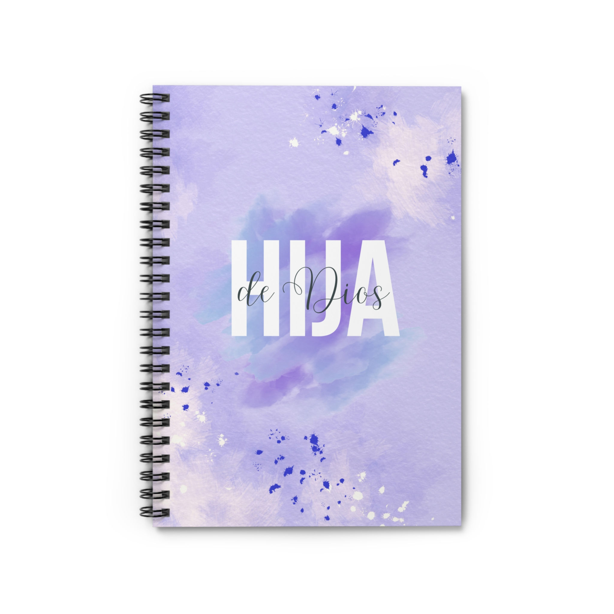 Spanish HIJA DE DIOS Spiral Notebook, Notepad for Women, Devotional, GGOD115-32
