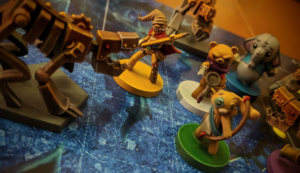 Stuffed Fables, Plaid Hat Games, Lumpy, Stitch, Flops, Theodora and the Mongrels