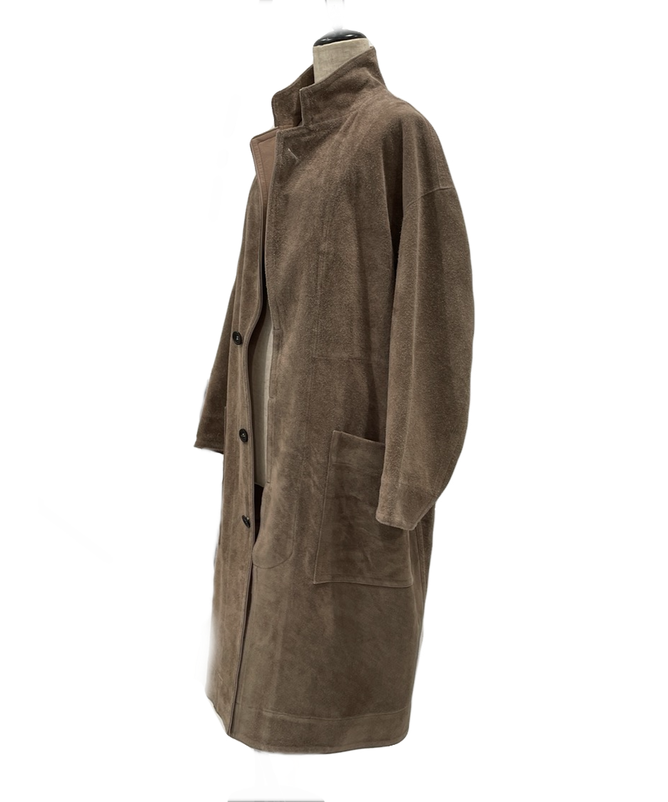 sheepskin duster coat