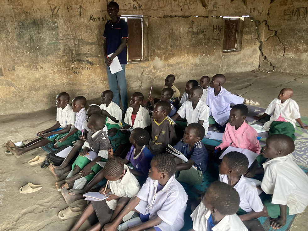 Kondoko primary school that Boma supports! Such attentive and well-behaved students! 