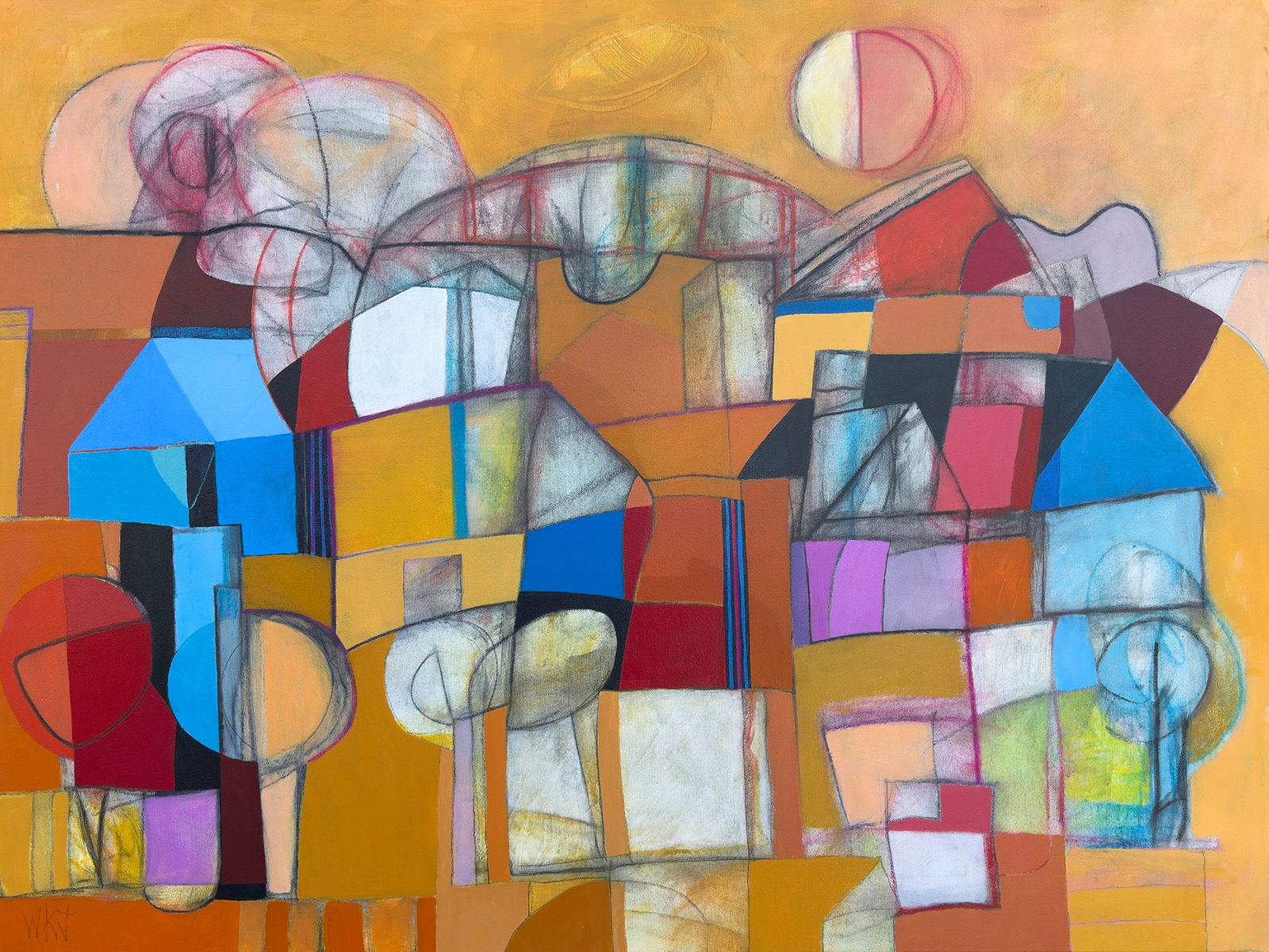 Before The Moon Went Down Canvas Print 36"x48"