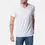 Thumbnail: Men's Plain V-Neck White Short Sleeve T-Shirt