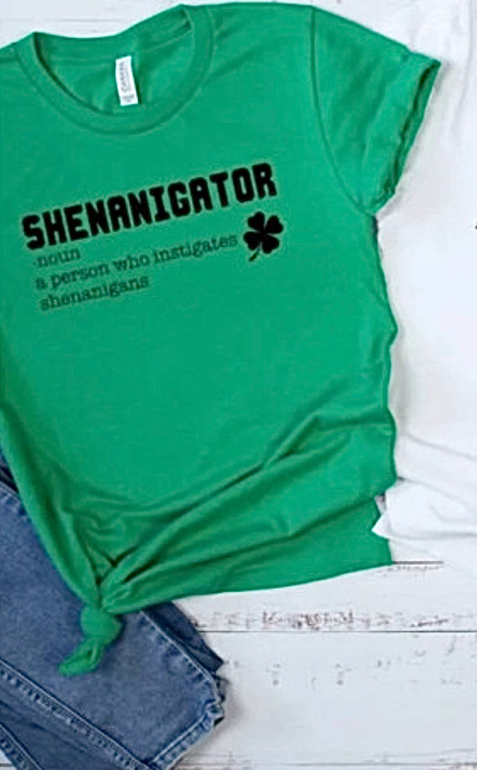 Shenanigator - St. Pattys Day Graphic Tee