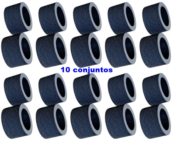 Miniatura: Kit 10 Conjuntos de Roletes Captador Para Epson L6171 L6191 M2140 M2170 M3140