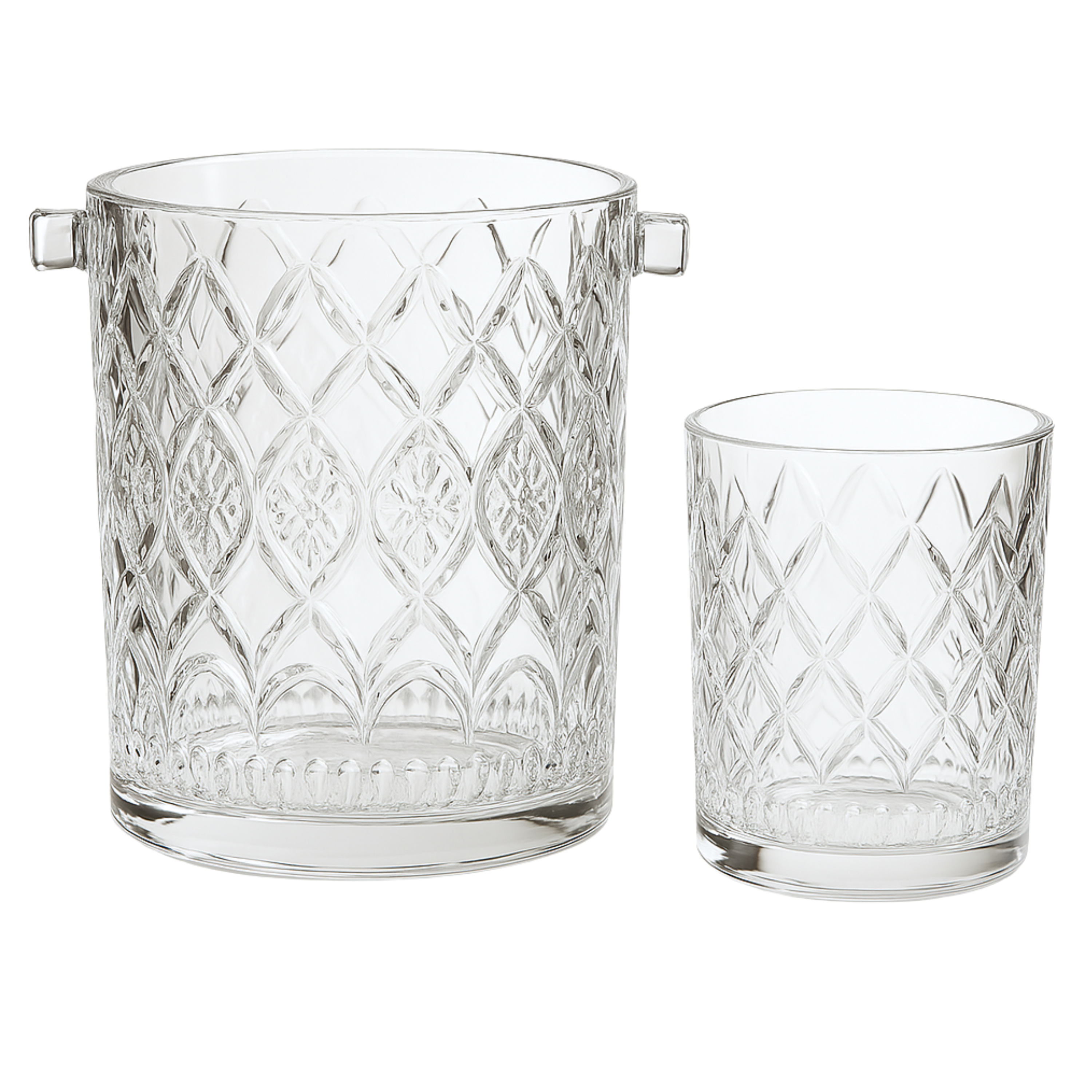 Set Hielera Brisa Con 6 Vasos 10.8 oz / 320ml Y Pinzas