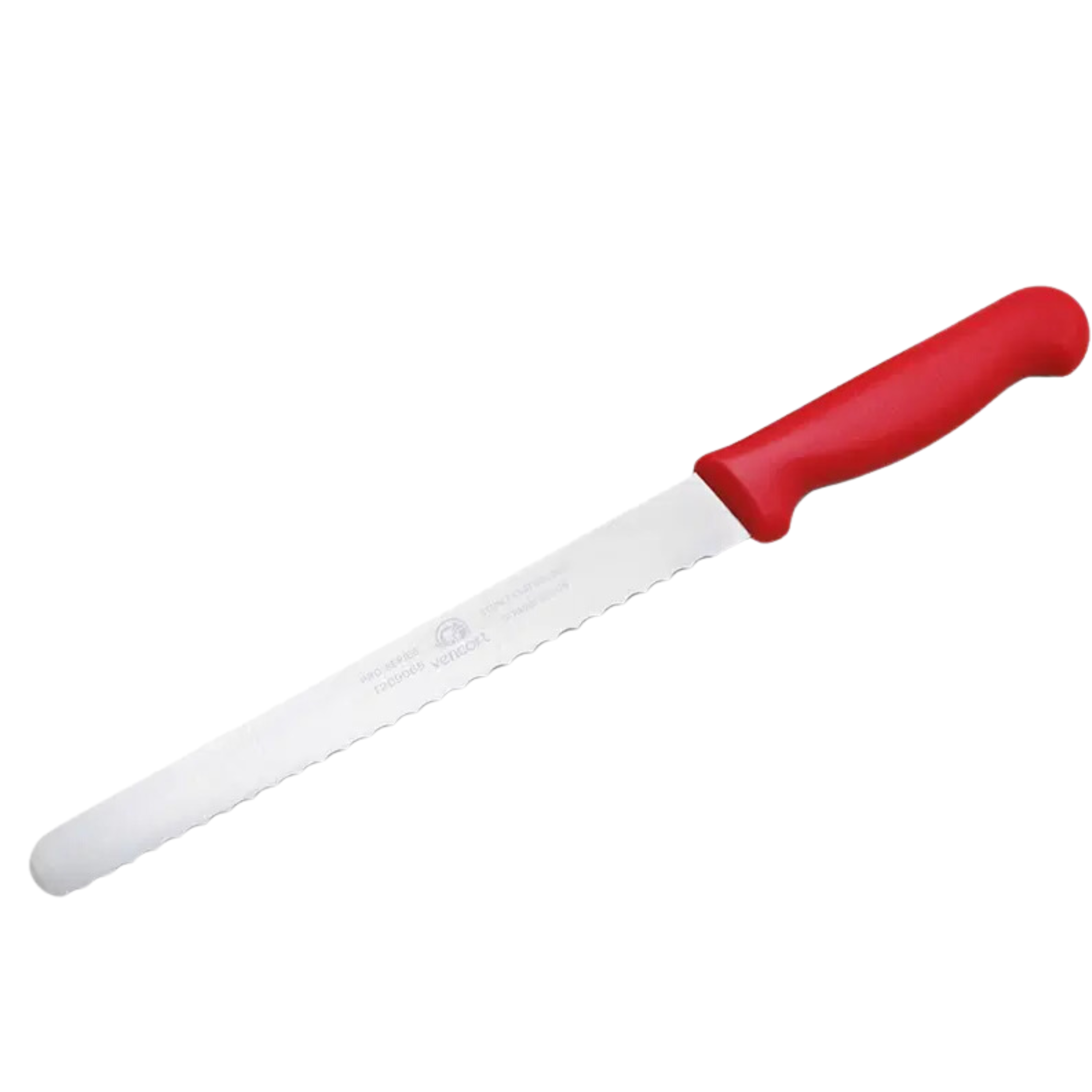 Cuchillo 10 Pul (25cm) Pan Rojo PRO