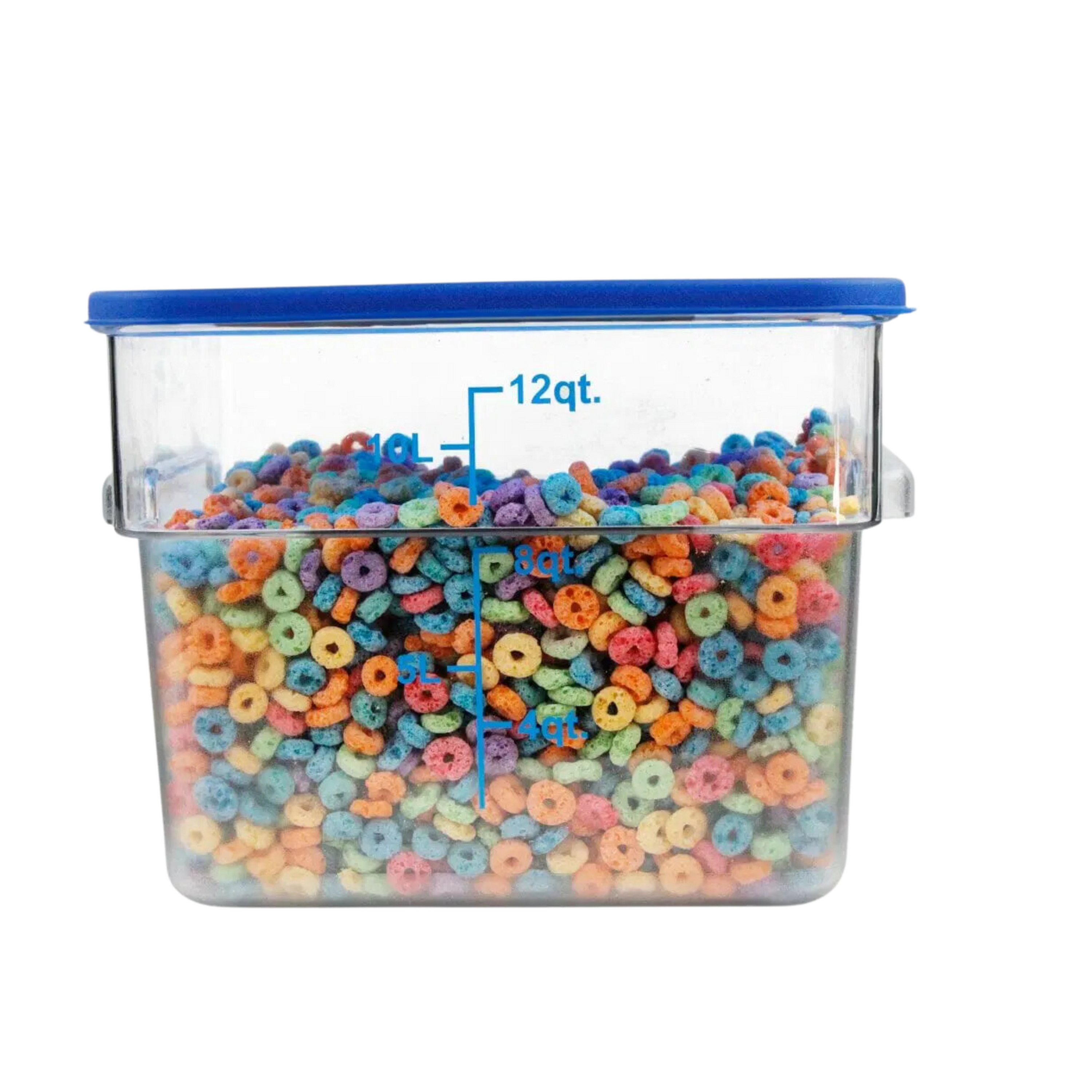 Contenedor Cuad 10 Lts 12Qts Policarb Vencort