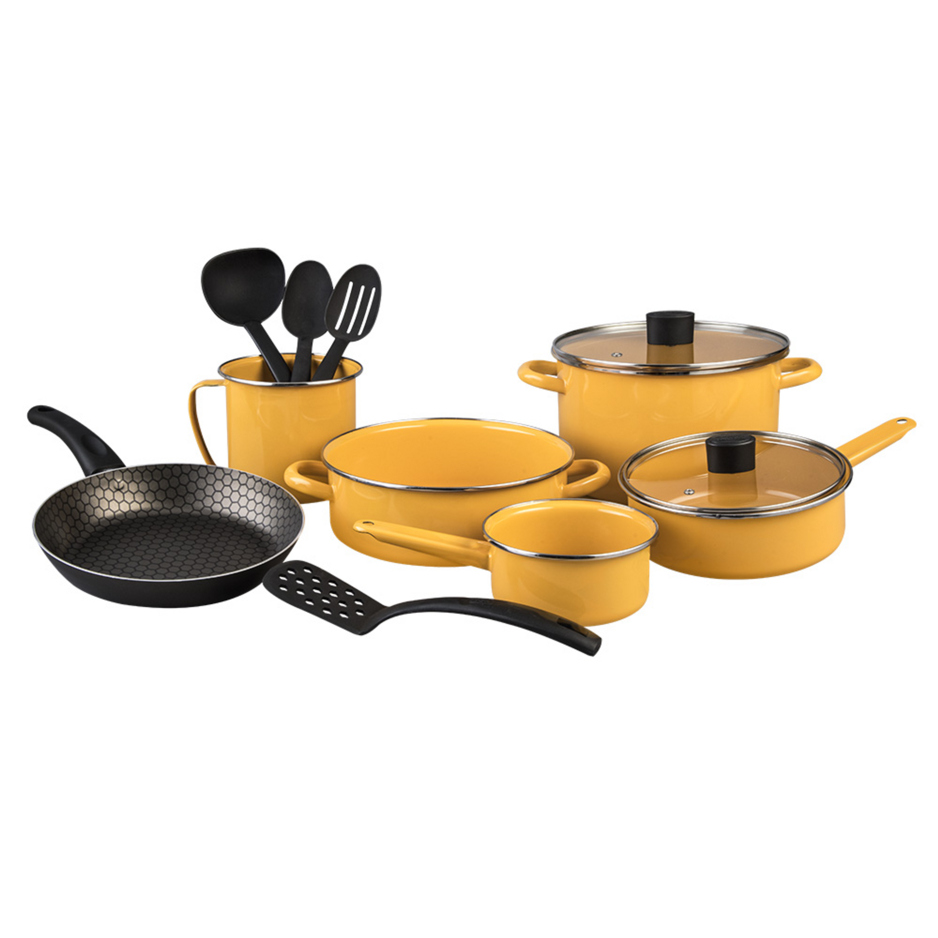 Bateria Praktica Amarilla (12Pzas) Cinsa