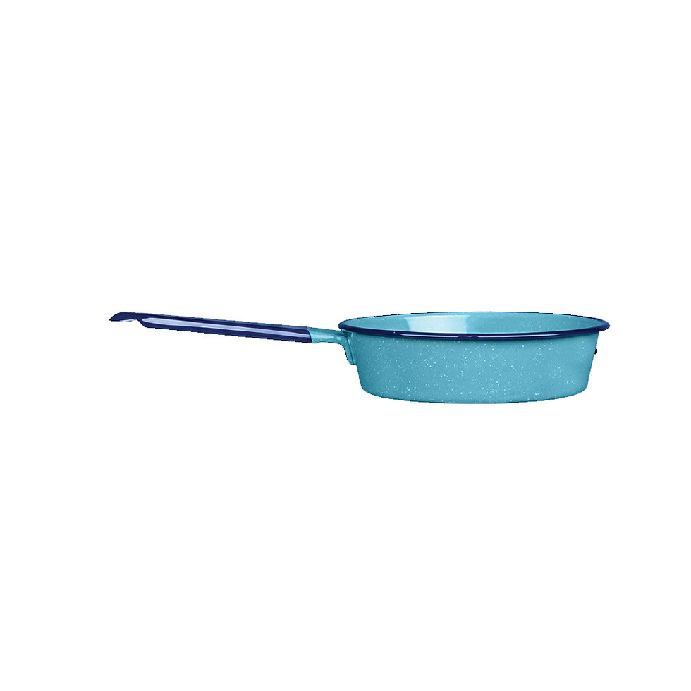 Miniatura: Bateria De Peltre Alejandra Plus Azul Turqueza Cinsa