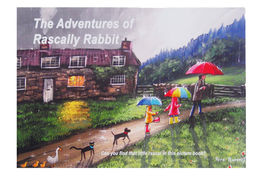 Picture search book, Pete Rumney Art, Picture Book, Rascally Rabbit