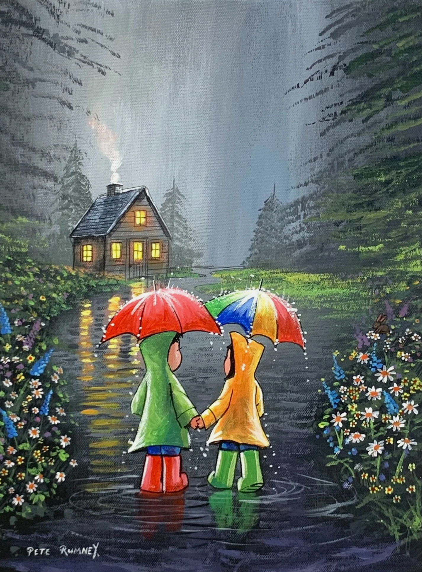 Coming Home Together - Greeting Card
