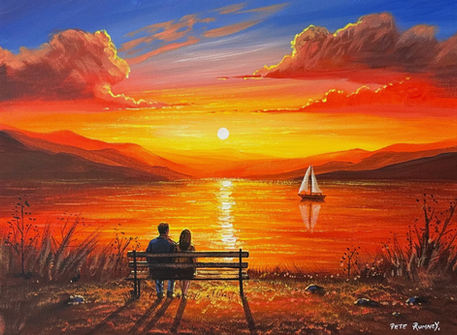 Pete Rumney Art, Pete Rumney paintings, original art, affordable art