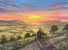 Pete Rumney Art, Original Painting, Original Art