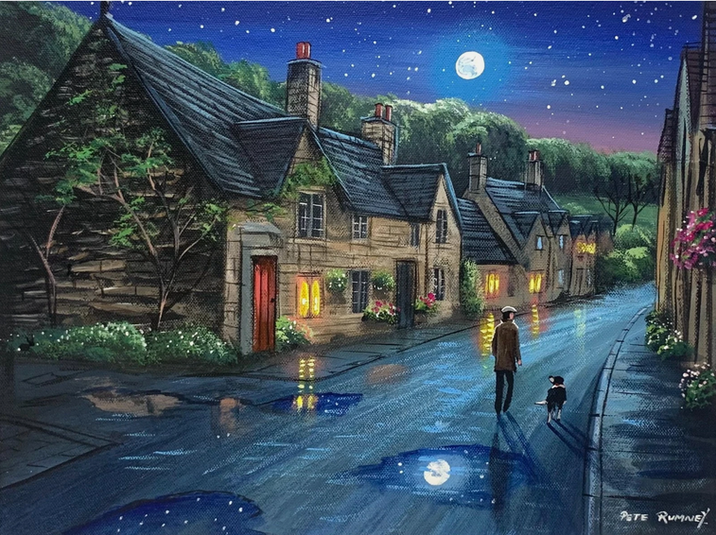 Pete Rumney Art, Original Painting, Original Art