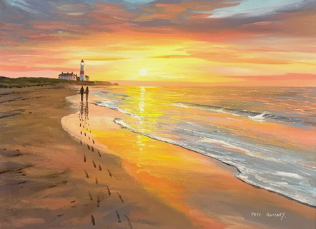 Pete Rumney Art, Original Painting, Original Art