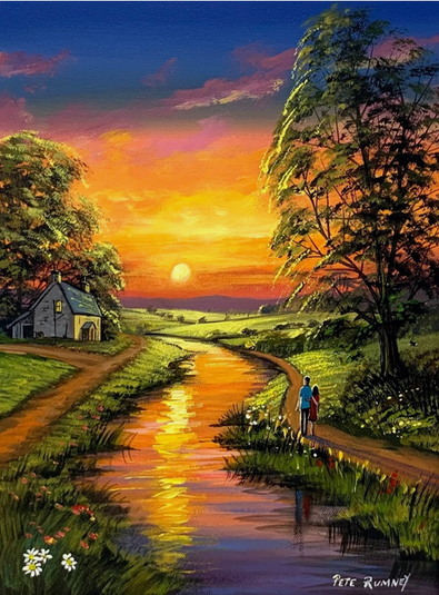 Pete Rumney Art, Original Painting, Pete Rumney, Buy Art, Art at Auction