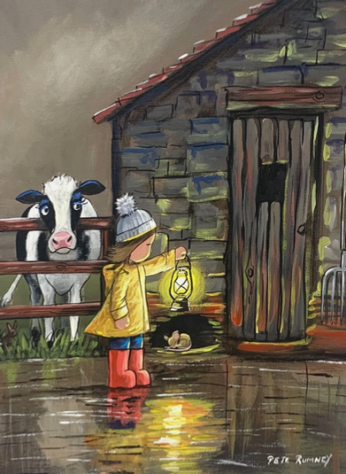 Pete Rumney Art, Original Painting, Original Art