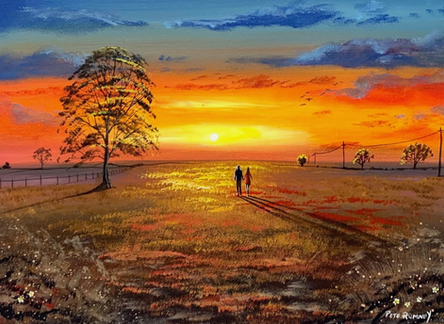Pete Rumney Art, Original Painting, Original Art