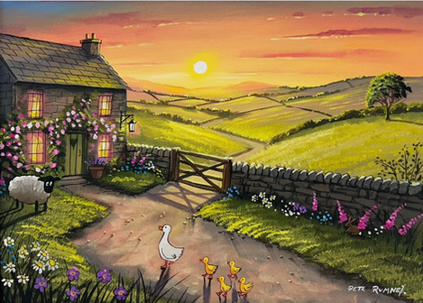 Original Art, Original Painting, Pete Rumney, Pete Rumney Art