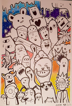 Doodle Art - esquisse 2019