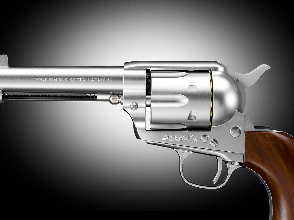 東京マルイ SAA .45 Civilian SAA.45 Civilian Silver Revolver: A Powerful and Stylish
