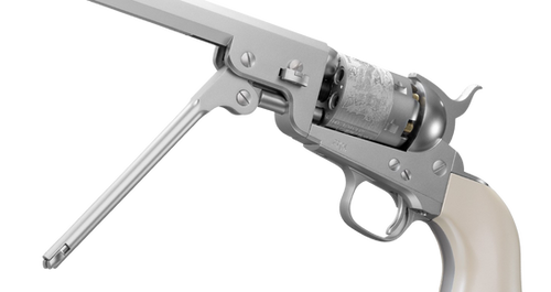 M1851 Navy Air Revolver Silver Model | Tokyo Marui Airsoft USA