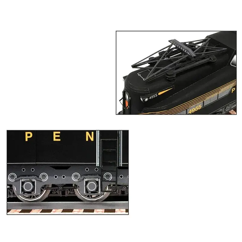 Thumbnail: GG1-type Electric Locomotive Paper Model