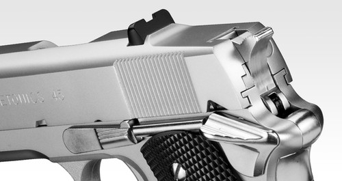 Detonics .45 Combat Master Stainless Steel Gas Blowback