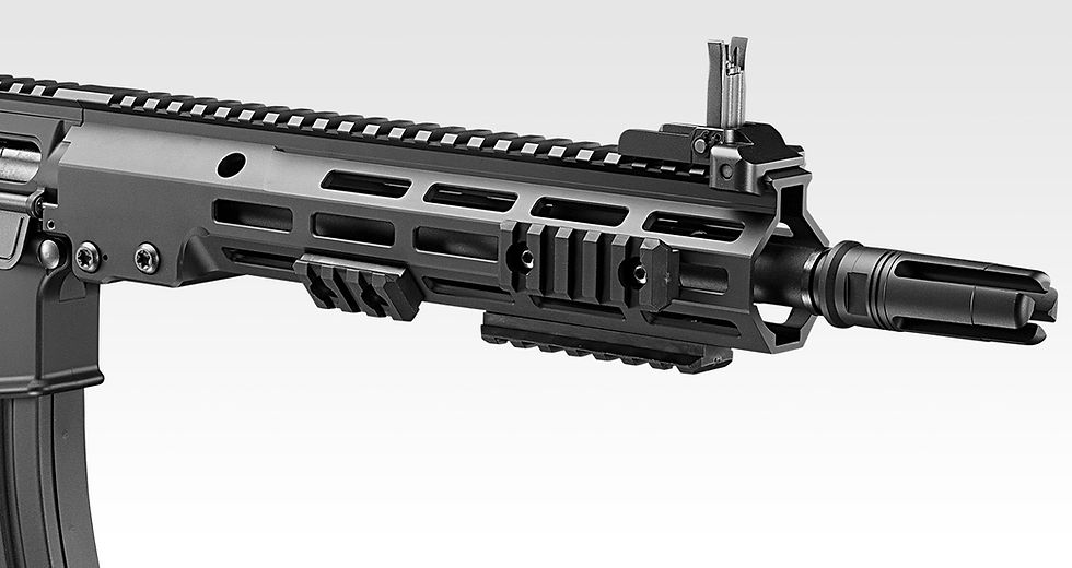Thumbnail: URG-I 11.5" Electric Blowback Rifle (black/two tone)