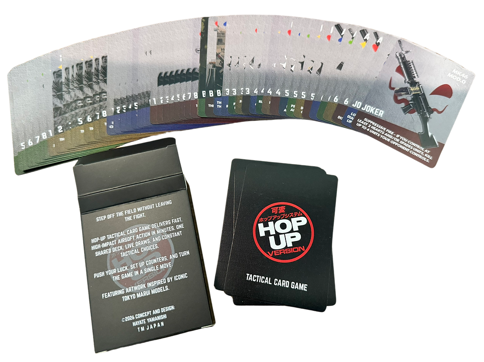 Miniatura: HOP-UP Tactical Card Game Deck