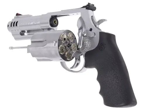 Thumbnail: Tanaka Airsoft M500 3+1"Stainless Steel Finish Heavy Weight Ver.2