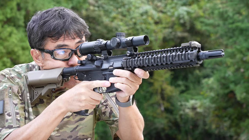 Tokyo Marui MK18 MOD 1 Gas Blowback Rifle - CQB Workhorse with