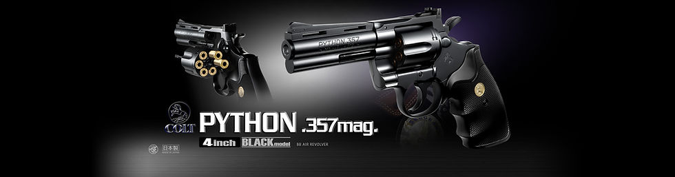 Miniatura: Colt Python .357 Magnum 4" Air Revolver (black)