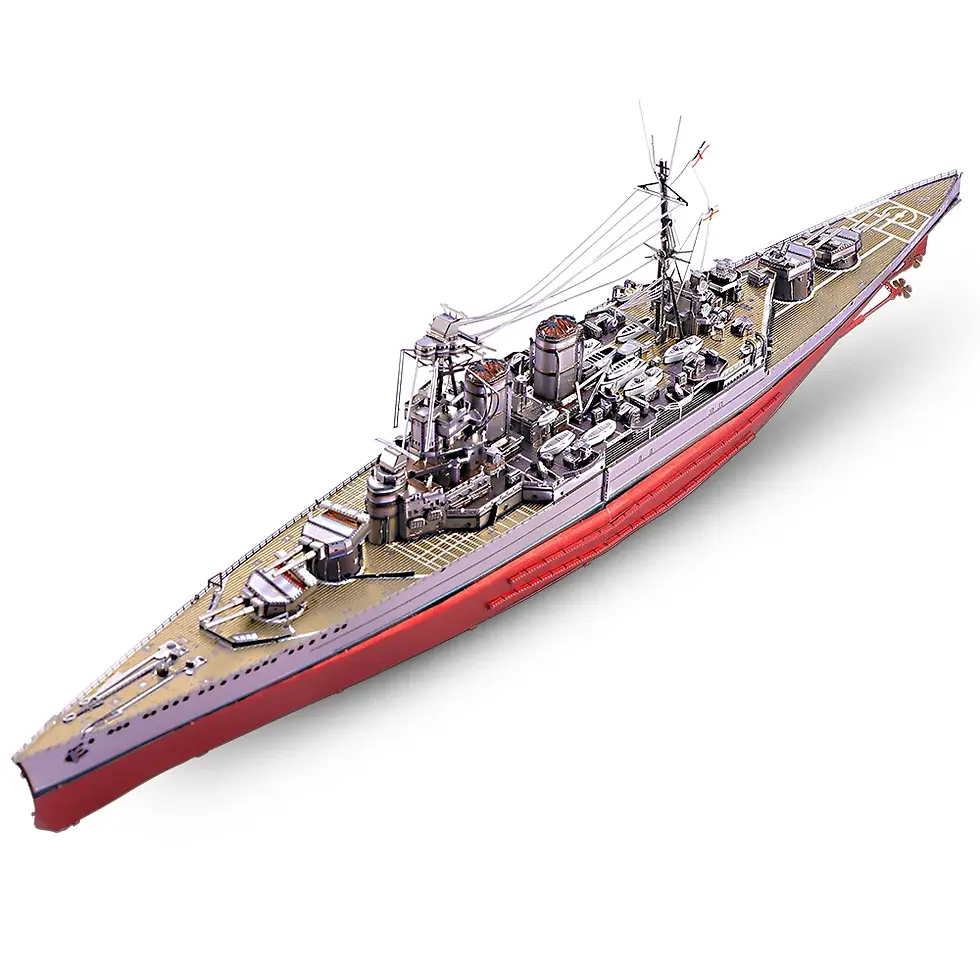 Thumbnail: Battleships Metal Model Kit (15 Variants)