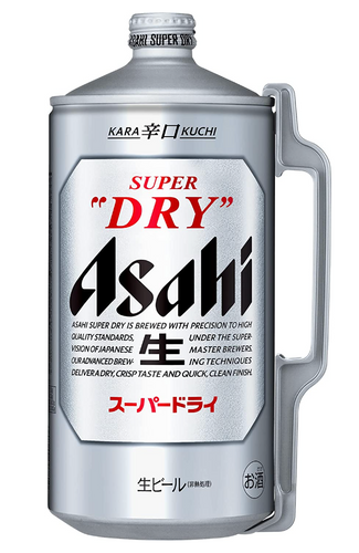 ASAHI SUPER DRY MINI BARREL (6x2L) | Strong Zero Drinks ASAHI SUPER DRY MINI BARREL (6x2L) | Strong Zero Drinks