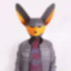 Pre-cut Fox Mask