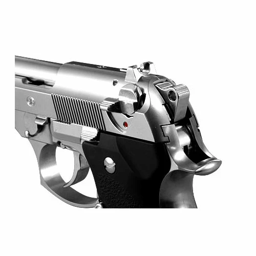 Tokyo Marui M92F Chrome Stainless Gas Blowback Pistol | Laylax