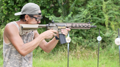 HK416 Delta Custom Electric Blowback Rifle | Tokyo Marui Airsoft