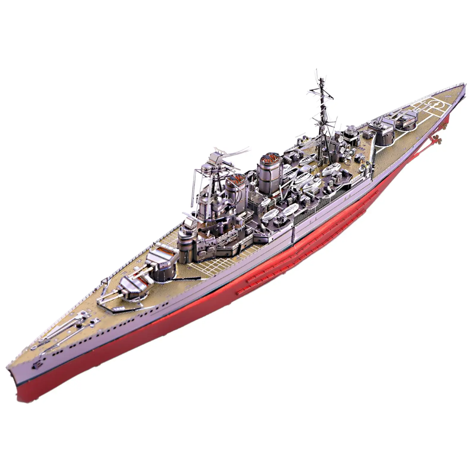 Metal Warship Model Kit