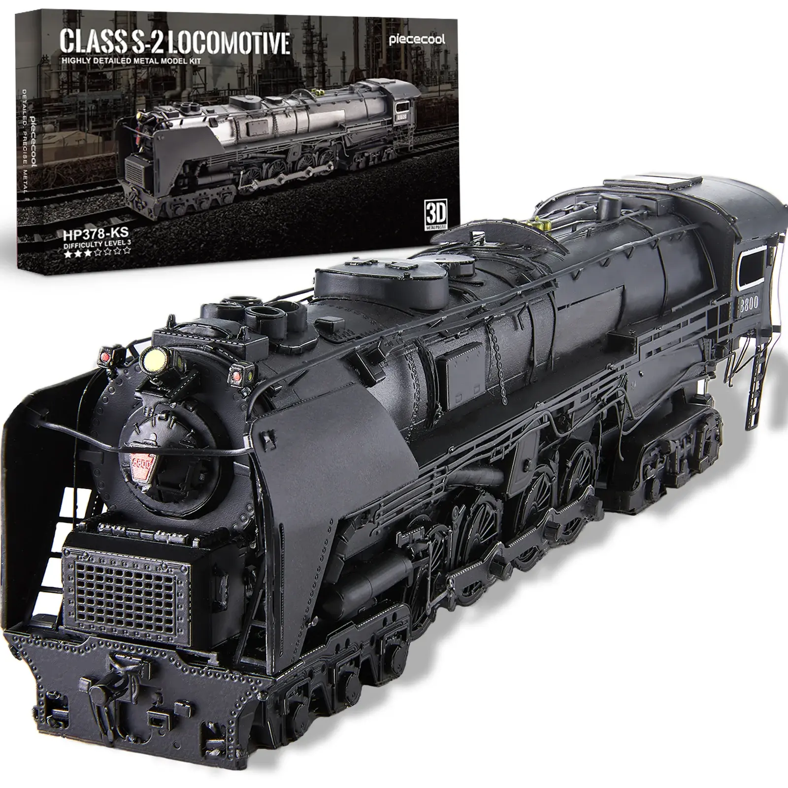 Vintage Locomotive Metal Model Kit