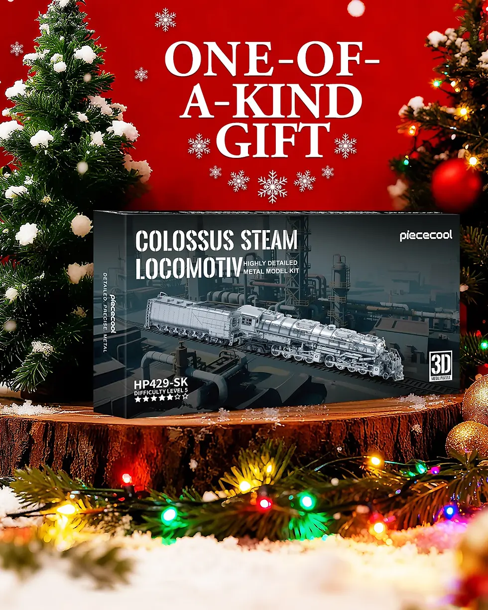 Thumbnail: Colossus Steam Locomotive Metal Model Kit