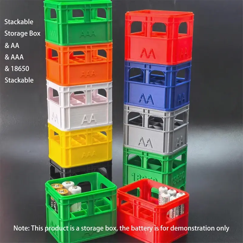 Battery Storage Box Organizer Beer Crate (10 Variants)